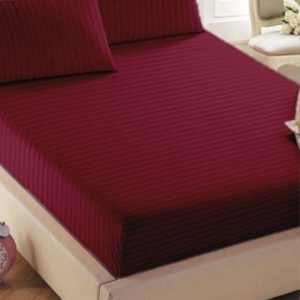 Twill Stripe Cotton Bed Sheet - 003